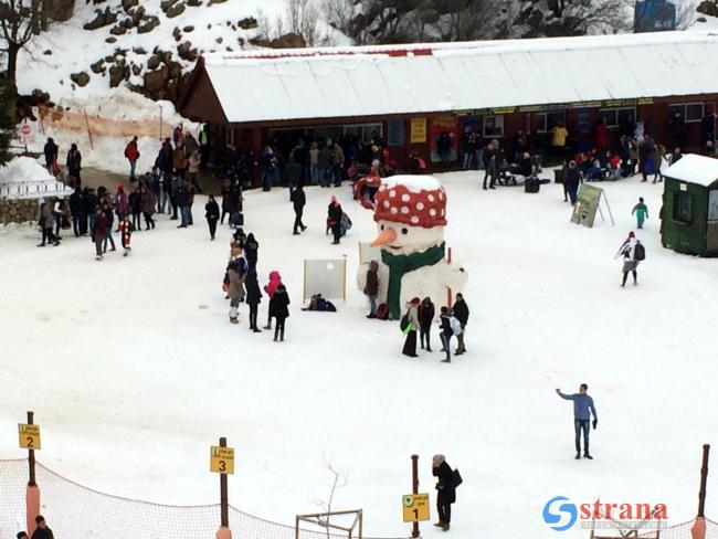 Сегодня открывается курорт на Хермоне