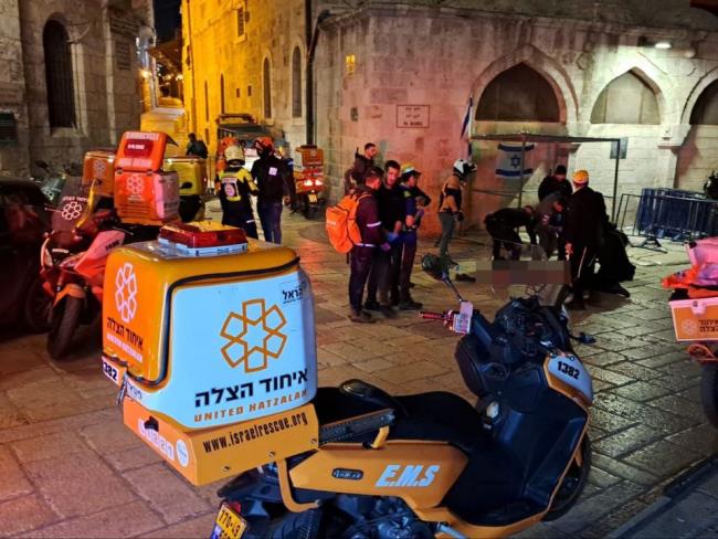 Попытка ножевого теракта в Иерусалиме: легко ранен полицейский