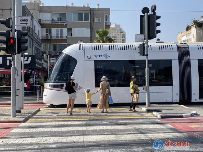 Причина парализации Тель-Авивского трамвая - ложная тревога системы пожаротушения
