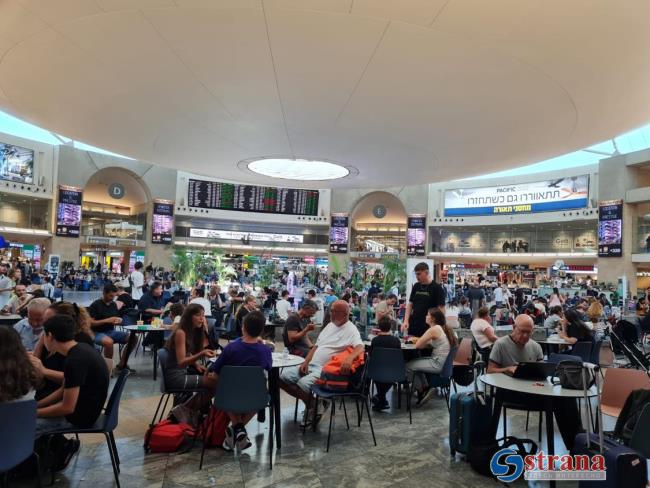 Сегодня через аэропорт «Бен Гурион» проследует рекордное с начала войны число пассажиров