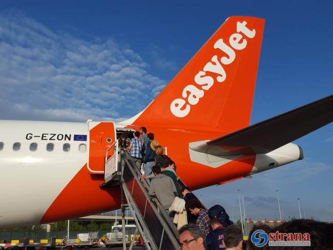 EasyJet отменяет полеты в Израиль до конца июля