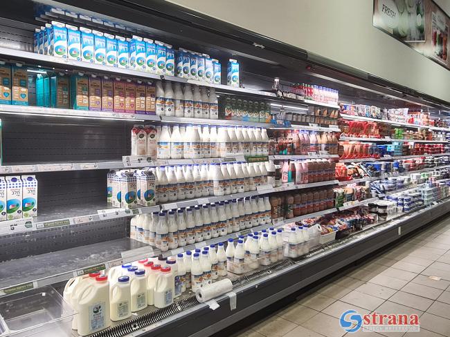 «Тнува» сообщила об ожидаемом дефиците ряда молочных продуктов