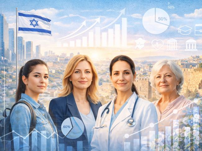 8 марта в цифрах: как живут женщины в Израиле