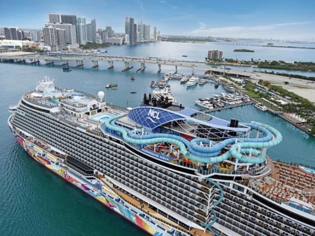 Norwegian Cruise Line представила новое судно Norwegian Aqua в Майами 