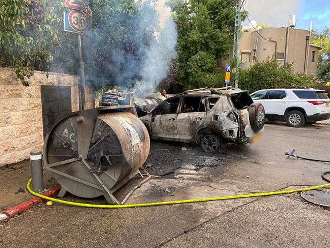 «День помех» в Иерусалиме: поджоги в Рехавии и Гиват-Раме, сожжены машины