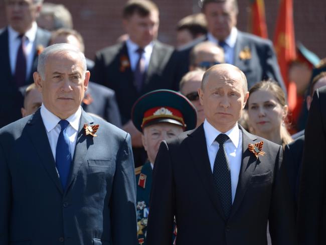 Нетаниягу направил Путину поздравление с Днем Победы